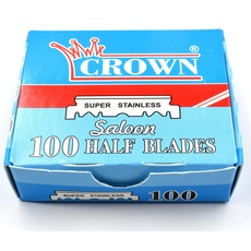 100 Crown Single Edge Rasierklingen