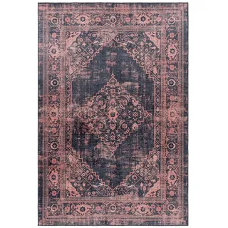 Ayyildiz Teppiche "FIESTA 4301", rechteckig 6 mm Höhe Läufer, pflegeleichter Kurflorteppich, moderner Vintage, Orient Optik,