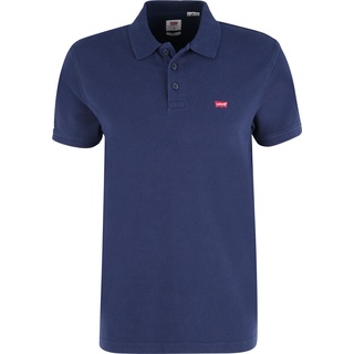 Levi's Poloshirt Housemark in blau mit dezentem Logo-XL