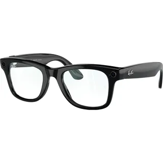 Ray-Ban Meta Wayfarer RW4006 50 mm Shiny Black / Clear