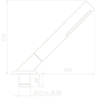 Reich             Duschset TREND E - Mit 1/2" Anschluss - Silber
