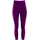 Damen Functional Comfort 7/8-tights Hwl317c high Waist Mit V-Shape Applikation Und Core-Bund Dark Plum XS EU