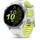 Forerunner 970 BT 47,0 mm Titaniumgehäuse silber Silikonarmband weiß S