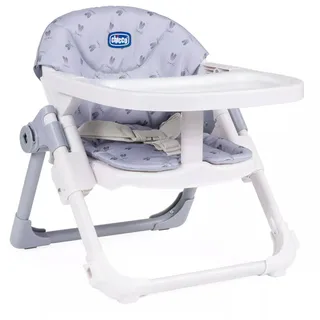 Chicco CHIRY Kindersitzerhöhung für Kaninchen, geeignet für 6-3 Jahre (15 kg), faltbar, Reisesitz mit Tablett