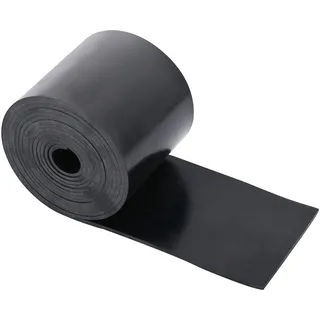 Neopren-Gummiplatte – 0,3 cm dick x 10,2 cm breit x 3 m lang, Neopren-Gummi-Streifen für selbstgemachte Dichtungen, Pads, Dichtungen, Handwerk, Bodenbelag, Dämpfung von Anti-Vibration, rutschfest