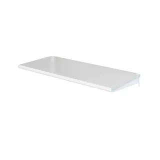 Biedrax Fachboden für Wandregal 35 x 40 cm, weiss, Boden grau