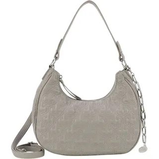 GERRY WEBER Schultertasche Umhängetasche Carry Me Out Hobo Bag Grey grau - Grau