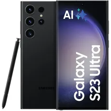 Samsung Galaxy S23 Ultra AI-Android-Smartphone, 512GB, 5.000mAh Akku, Smartphone ohne Vertrag Phantom Black inkl. 36 Monate Herstellergarantie [Exklusiv bei Amazon]