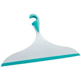 Wenko Duschabzieher Loano Weiß-Hellblau 1 St.