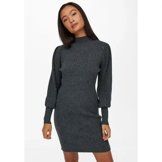 Only Damen ONLKATIA L/S Dress Knt Noos Kleid, in Grau XS