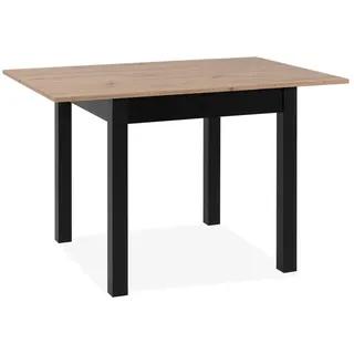 Die Möbelfundgrube Esstisch 80 / 120 cm ausziehbar Artisan Eiche - Coburg