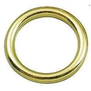 Ringe für Zelt Messing Poliert ART.101 30x39 MM 100 Stücke