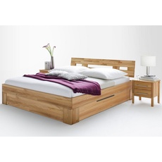 Bild Bettschubkasten »Modesty«, aus massivem Kernbuchenholz, passend für Bettgrößen der Serie Modesty beige