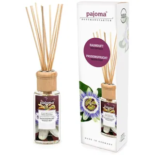 pajoma® Raumduft 100 ml inkl. Duftstäbchen, Passionsfrucht Flüssigkeit 0,1 l