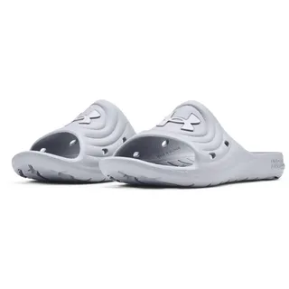 Under Armour Jungen UA Locker IV Slides Grau