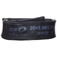 CST 20 x 1,90/2,125; Innenrohr, schwarz, 35 mm langes Ventil