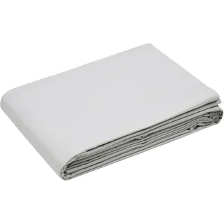 STOF - Bettlaken – Größe 240 x 300 cm – Qualität Perkal aus Baumwolle – 100% Baumwolle nach Öko-Tex – Farbe Leinen – Modell Elysée – Bettwäsche für Zuhause – weich und bequem