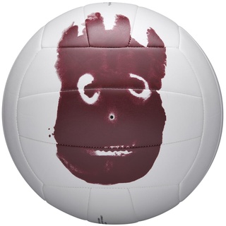 Wilson Volleyball, Outdoor, Freizeitspieler, Cast away "Mr. Wilson", Weiß/