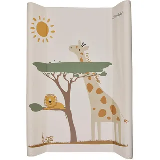 Sterntaler Wickelauflage , Ecru , Kunststoff , Füllung: Polyester , 50x10x70 cm , abwischbar , Babymöbel & Kindermöbel, Babyzimmer, Wickelkommoden & Zubehör
