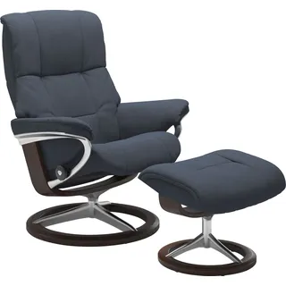 Stressless Stressless® Relaxsessel »Mayfair«, mit Signature Base, Größe S, M & L, Gestell Braun blau