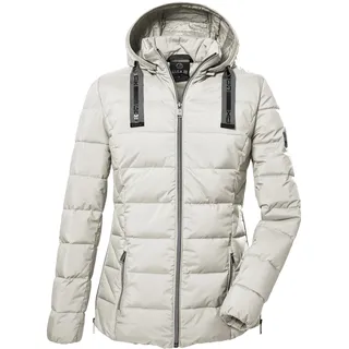 G.I.G.A. DX Damen Steppjacke mit abknöpfbarer Kapuze GW 4 WMN QLTD JCKT, gebrochenes weiss, 44, 41341-000