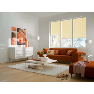 Sunlines Smart Style Elektrisches Rollo, Polyester, Creme, 180 x 180 cm