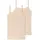 Unterhemd 2er Pack Beige M