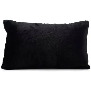 Gözze Uni Flauschkissen LaPit 50 x 30 cm Schwarz