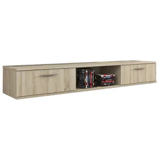 Feldmann-Wohnen Lowboard Aridea 175,5 / 40 / 26cm Sonoma Eiche , Holz , Rechteckig , 176x26x40 cm , Wohnzimmer, TV Möbel, Lowboards, Lowboards stehend