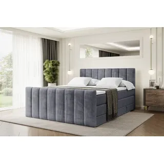altdecor OTTA-Z KING 180 x 200 cm H3/H4 Dunkelgrau