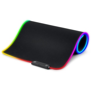 DR1TECH Anka+ Pro Gaming Mauspad XXL LED [80x30cm] - Mousepad Ergonomisch, Rutschfestes & Waterproof - Einzigartiges Design Für Maximale Geschmeidigkeit