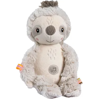 Fehn Kuscheltier »Lazy, Crazy & Pink, Einschlafhilfe Faultier«, grau