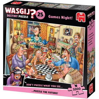 JUMBO Spiele Wasgij Destiny 25 Games Night 1000