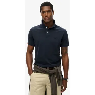 Superdry Vint Destroy Kurzarm-poloshirt Eclipse Navy 2XL