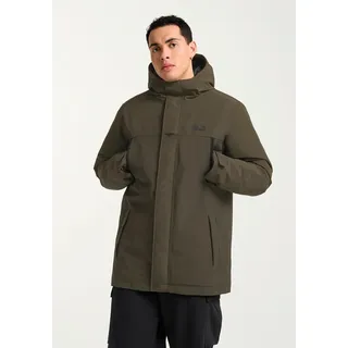 Jack Wolfskin Herren Glacier Shield Parka (Größe XL, oliv)
