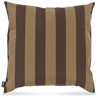 H.O.C.K. Classic Streifen Outdoor 50 x 50 cm Braun