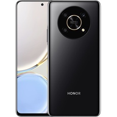 HONOR Magic4 Lite 5G, Smartphone ohne Vertrag, 6.81 Zoll Android Handy, 120Hz-LCD, 6 GB RAM + 128 GB, 4800 mAh mit 66W SuperCharge, 64 MP Kamera, Snapdragon 695 (Schwarz)