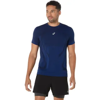 Asics Laufshirt »ROAD SEAMLESS SS TOP«, schwarz