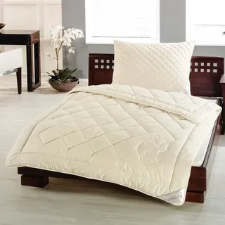 Sannwald Sommerdecke Kairo Leicht Steppbett 155x220 cm Kamelhaar