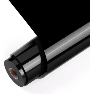 loklik Heat Transfer Vinyl Folie Schwarz,