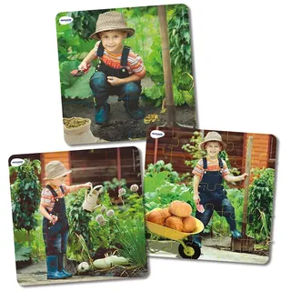 Miniland Leben Eines Pflanzenpuzzles - Multicolor - One Size