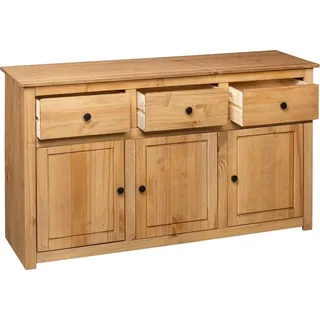 vidaXL Sideboard 135 x 80 x 40 cm Weiß