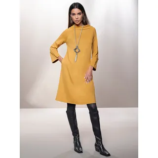 heine Jerseykleid »Jersey-Kleid« Nahttasche, gelb
