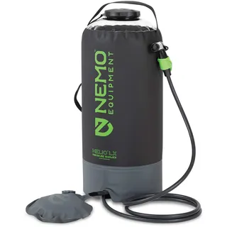 Nemo Helio LX Pressure Shower black / apple green