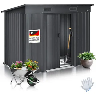 Kesser Geräteschuppen 1,92 x 1,8 m grau