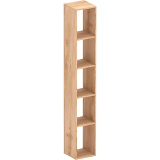 Home Affaire Infinity Bücherregal 28 x 28 x 186 cm Braun