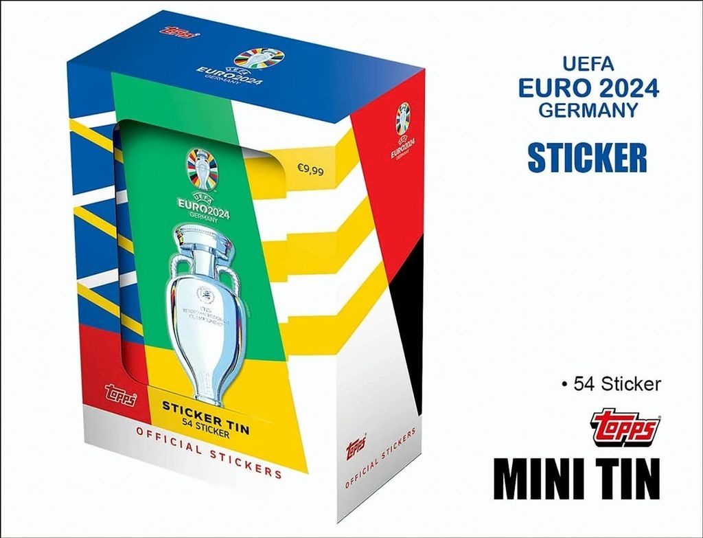 Bild von EURO 2024 Sticker Collection - Sticker Tin