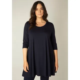 Base Level Curvy Tunikashirt »Aria« Base Level Curvy navy dark blue