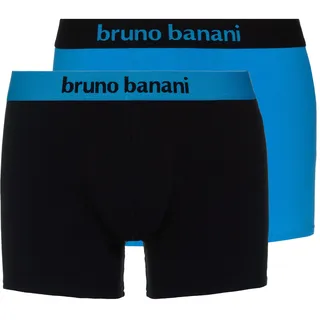 Bruno Banani Flowing Boxershorts Blau / Schwarz XL 2er Pack