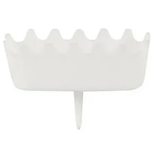 Papstar Halter für Zahlenkerzen weiß